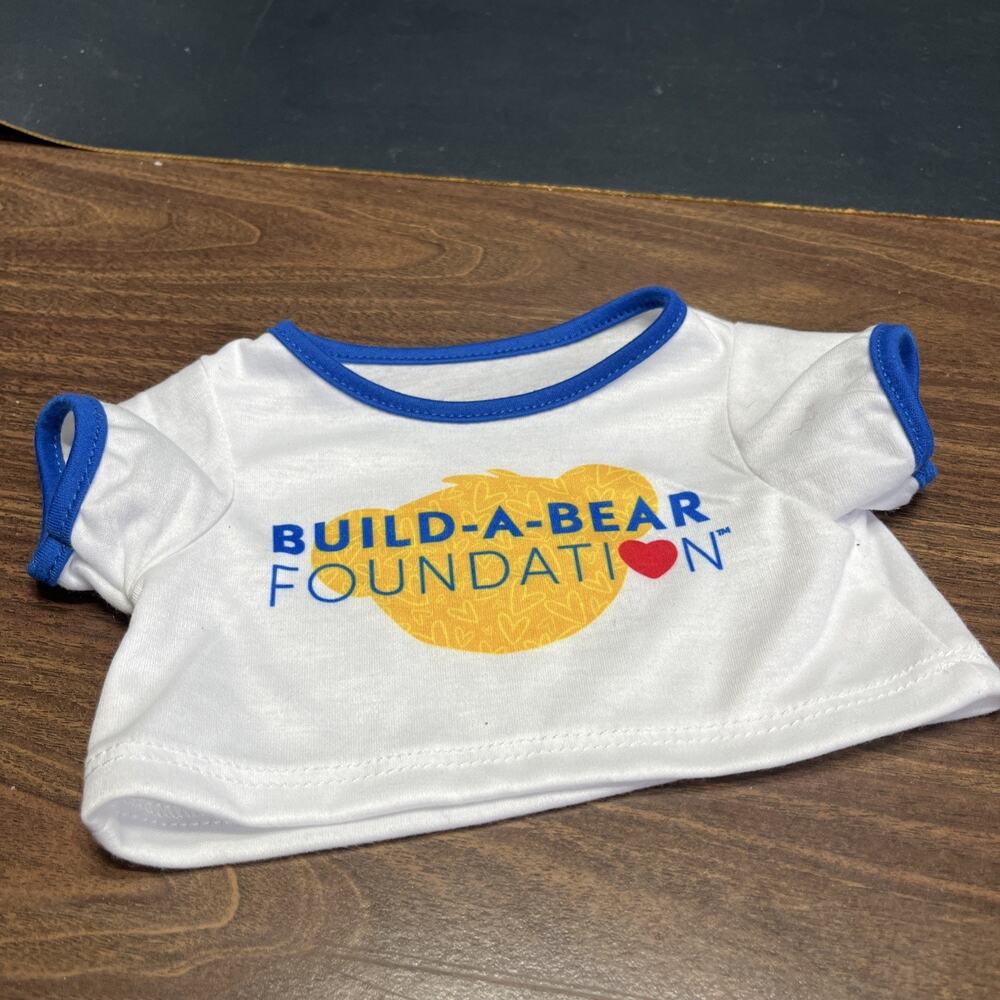 Build A Bear Foundation White T-Shirt Top